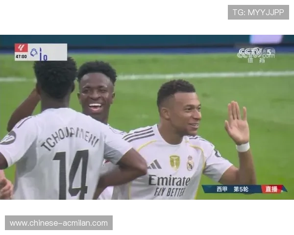 维尼修斯直塞助攻队友门前补射得分